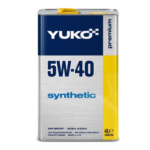 YUKO - SYNTHETIC 5W-40 (4 ლიტრი)