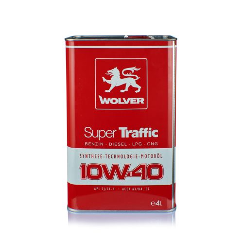 Wolver - ძრავის ზეთი Super TRAFFIC 10W-40 4 ლ