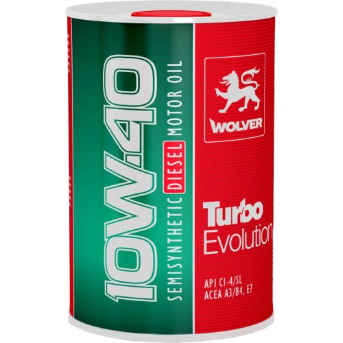 Wolver - ძრავის ზეთი Turbo Evolution 10W-40 1 ლ