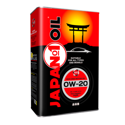 JAPAN#1 OIL - API SN 0W-20 ძრავის ზეთი (4 ლიტრი)