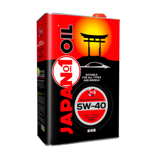 JAPAN#1 OIL - API SN/CF 5W-40 ძრავის ზეთი (1 ლიტრი)